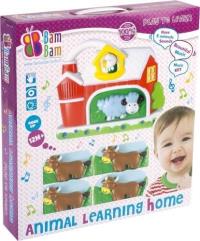 Edukacyjny domek BAM BAM. Wydawca: BAM BAM. Dobreksiazki.pl Opakowanie Edukacyjny domek BAM BAM