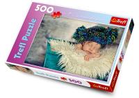 Puzzle 500 Popołudniowa drzemka w futerku TREFL. Autor: 37141. Dobreksiazki.pl Okładka książki Puzzle 500 Popołudniowa drzemka w futerku TREFL