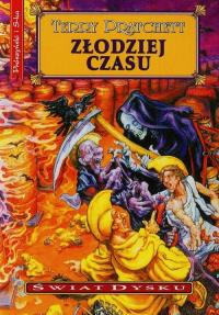Świat Dysku. Złodziej Czasu - Terry Prachett 2013. Autor: Terry Pratchett. Dobreksiazki.pl Okładka książki Świat Dysku. Złodziej Czasu - Terry Prachett 2013