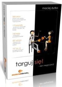 Targuj się. Zen negocjacji. Autor: Maciej Dutkon. Dobreksiazki.pl Okładka książki Targuj się. Zen negocjacji