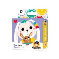 CzuCzu Mini Puzzle Zajączki. Wydawca: Bright Junior Media. Dobreksiazki.pl Opakowanie CzuCzu Mini Puzzle Zajączki