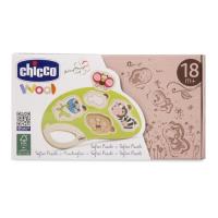Drewniane puzzle Safari. Wydawca: Chicco Artsana Poland. Dobreksiazki.pl Opakowanie Drewniane puzzle Safari