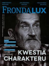 Fronda 75 Kwestia charakteru. Wydawca: Fronda. Dobreksiazki.pl Opakowanie Fronda 75 Kwestia charakteru