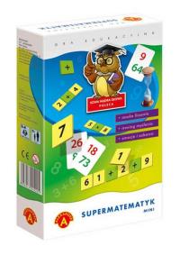 Supermatematyk mini. Wydawca: Alexander. Dobreksiazki.pl Opakowanie Supermatematyk mini
