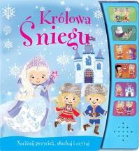Królowa Śniegu. Książeczka dźwiękowa. Autor: Opracowanie zbiorowe. Dobreksiazki.pl Okładka książki Królowa Śniegu. Książeczka dźwiękowa