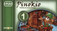 PUS Pinokio 1 Podróże do krainy fantazji. Autor: Bogusław Świdnicki. Dobreksiazki.pl Okładka książki PUS Pinokio 1 Podróże do krainy fantazji