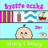 Bystre oczka Wzory i kolory. Autor: Homel Joanna, Janoszek Iwona. Dobreksiazki.pl Okładka książki Bystre oczka Wzory i kolory