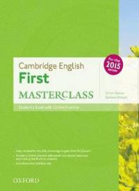 Cambridge English First Masterclass SB. Autor: Simon Haines. Barbara Stewart. Dobreksiazki.pl Okładka książki Cambridge English First Masterclass SB