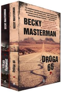 Droga 66 / I tylko ciemność. Autor: Masterman Becky. Dobreksiazki.pl Okładka książki Droga 66 / I tylko ciemność