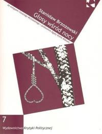 Głosy wśród nocy. Autor: Brzozowski Stanisław. Dobreksiazki.pl Okładka książki Głosy wśród nocy