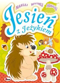 Jesień z jeżykiem. Autor: Jolanta Czarnecka. Dobreksiazki.pl Okładka książki Jesień z jeżykiem