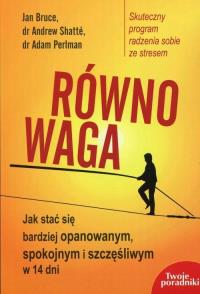 Równowaga. Autor: J.Brace, dr A.Shatt, dr A.Perlman. Dobreksiazki.pl Okładka książki Równowaga