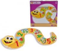 Wąż - puzzle edukacyjne, 12 elementowy. Autor: Eichhorn. Dobreksiazki.pl Okładka książki Wąż - puzzle edukacyjne, 12 elementowy