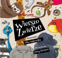 Wierszozwierze. Autor: Horsten Jerzy. Dobreksiazki.pl Okładka książki Wierszozwierze