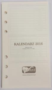 Wkład kalendarzowy B6 2022 tygod. ELEFANT. Wydawca: ELEFANT. Dobreksiazki.pl Opakowanie Wkład kalendarzowy B6 2022 tygod. ELEFANT