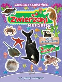 Zwierzaki Morskie. Autor: Opracowanie zbiorowe. Dobreksiazki.pl Okładka książki Zwierzaki Morskie