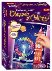 Obrazek z Cekinów. Londyn nocą. Wydawca: Ranok-Creative. Dobreksiazki.pl Opakowanie Obrazek z Cekinów. Londyn nocą