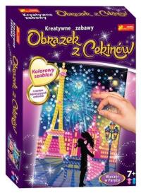 Obrazek z Cekinów. Wieczór w Paryżu. Wydawca: Ranok-Creative. Dobreksiazki.pl Opakowanie Obrazek z Cekinów. Wieczór w Paryżu