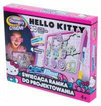 Świecąca ramka do projektowania Hello Kitty. Autor: Dumel Discovery. Dobreksiazki.pl Okładka książki Świecąca ramka do projektowania Hello Kitty