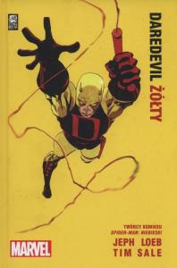 Daredevil żółty. Autor: Jeph Loeb, Tim Sale. Dobreksiazki.pl Okładka książki Daredevil żółty
