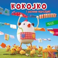 Kokojko i psotne kurczaki. Autor: Karoku Koubou. Dobreksiazki.pl Okładka książki Kokojko i psotne kurczaki