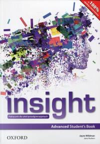 Insight Advanced SB PL 2016. Autor: Jayne Wildman. Dobreksiazki.pl Okładka książki Insight Advanced SB PL 2016