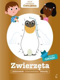 Moje pierwsze ćwiczenia. Zwierzęta. Autor: Opracowanie zbiorowe. Dobreksiazki.pl Okładka książki Moje pierwsze ćwiczenia. Zwierzęta