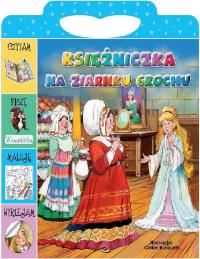 Nie tylko czytam Księżniczka na ziarnku grochu. Autor: Beata Wojciechowska-Dudek. Dobreksiazki.pl Okładka książki Nie tylko czytam Księżniczka na ziarnku grochu