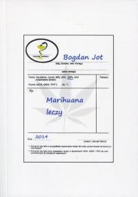 Marihuana leczy. Autor: Jot Bogdan. Dobreksiazki.pl Okładka książki Marihuana leczy