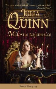 Miłosne tajemnice. Autor: Quinn Julia. Dobreksiazki.pl Okładka książki Miłosne tajemnice
