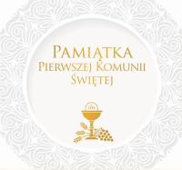 Pamiątka Pierwszej Komunii Świętej. Autor: Opracowanie zbiorowe. Dobreksiazki.pl Okładka książki Pamiątka Pierwszej Komunii Świętej