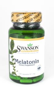 Swanson Melatonina 1mg 120 kaps.. Producent: Swanson. Dobreksiazki.pl Zdjęcie produktu Swanson Melatonina 1mg 120 kaps.