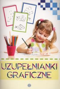 Uzupełnianki graficzne. Autor: OPRACOWANIE ZBOROWE. Dobreksiazki.pl Okładka książki Uzupełnianki graficzne