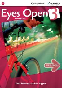 Eyes Open 3 Workbook + Online Practice. Autor: Anderson Vicki, Higgins Eoin. Dobreksiazki.pl Okładka książki Eyes Open 3 Workbook + Online Practice