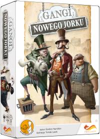 Gangi Nowego Jorku Gra karciana. Autor: Hamilton Gordon. Dobreksiazki.pl Okładka książki Gangi Nowego Jorku Gra karciana