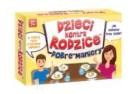Gra- Dzieci kontra rodzice. Dobre maniery. Wydawca: Kangur. Dobreksiazki.pl Opakowanie Gra- Dzieci kontra rodzice. Dobre maniery