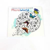 Microworld. Relaksująca kolorowanka dla dorosłych. Autor: Praca zbiorowa. Dobreksiazki.pl Okładka książki Microworld. Relaksująca kolorowanka dla dorosłych