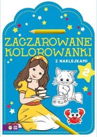 Zaczarowane kolorowanki Część 2. Autor: Opracowanie zbiorowe. Dobreksiazki.pl Okładka książki Zaczarowane kolorowanki Część 2