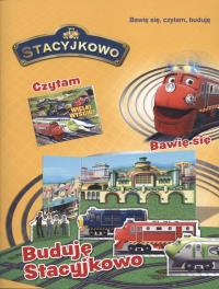 Stacyjkowo Bawię się, czytam... Buduję Stacyjkowo. Autor: Opracowanie zbiorowe. Dobreksiazki.pl Okładka książki Stacyjkowo Bawię się, czytam... Buduję Stacyjkowo