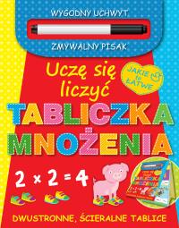 Uczę się liczyć. Tabliczka mnożenia. Autor: Opracowanie zbiorowe. Dobreksiazki.pl Okładka książki Uczę się liczyć. Tabliczka mnożenia