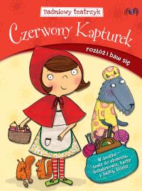 Baśniowy teatrzyk Czerwony Kapturek. Autor: Opracowanie zbiorowe. Dobreksiazki.pl Okładka książki Baśniowy teatrzyk Czerwony Kapturek