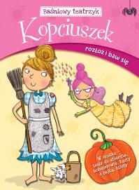 Baśniowy teatrzyk Kopciuszek. Autor: Opracowanie zbiorowe. Dobreksiazki.pl Okładka książki Baśniowy teatrzyk Kopciuszek
