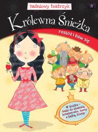 Baśniowy teatrzyk Królewna Śnieżka. Autor: Opracowanie zbiorowe. Dobreksiazki.pl Okładka książki Baśniowy teatrzyk Królewna Śnieżka
