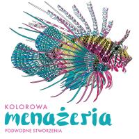 Kolorowa menażeria. Podwodne stworzenia. Autor: OPRACOWANIE ZBIOROWE. Dobreksiazki.pl Okładka książki Kolorowa menażeria. Podwodne stworzenia