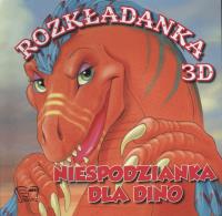 Niespodzianka dla Dino Rozkładanki 3D. Autor: Opracowanie zbiorowe. Dobreksiazki.pl Okładka książki Niespodzianka dla Dino Rozkładanki 3D