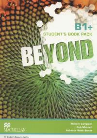 Beyond B1+ Książka ucznia. Autor: Robert Campbell, Metcalf Robert, Benne Rebecca Robb. Dobreksiazki.pl Okładka książki Beyond B1+ Książka ucznia