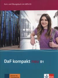 DaF Kompakt Neu B1 Kurs- und Ubungsbuch +CD. Autor: Braun Brigit, Fugert Nadja, Doubek Margit. Dobreksiazki.pl Okładka książki DaF Kompakt Neu B1 Kurs- und Ubungsbuch +CD