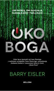 Oko Boga. Autor: Eisler Barry. Dobreksiazki.pl Okładka książki Oko Boga