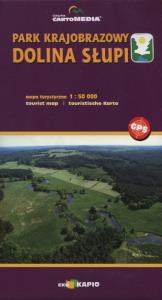 Park Krajobrazowy Dolina Słupi Mapa turystyczna 1:50 000. Wydawca: Eko-Kapio. Dobreksiazki.pl Opakowanie Park Krajobrazowy Dolina Słupi Mapa turystyczna 1:50 000