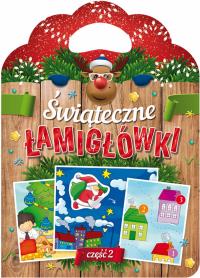 Świąteczne łamigówki cz.2. Autor: Opracowanie zbiorowe. Dobreksiazki.pl Okładka książki Świąteczne łamigówki cz.2